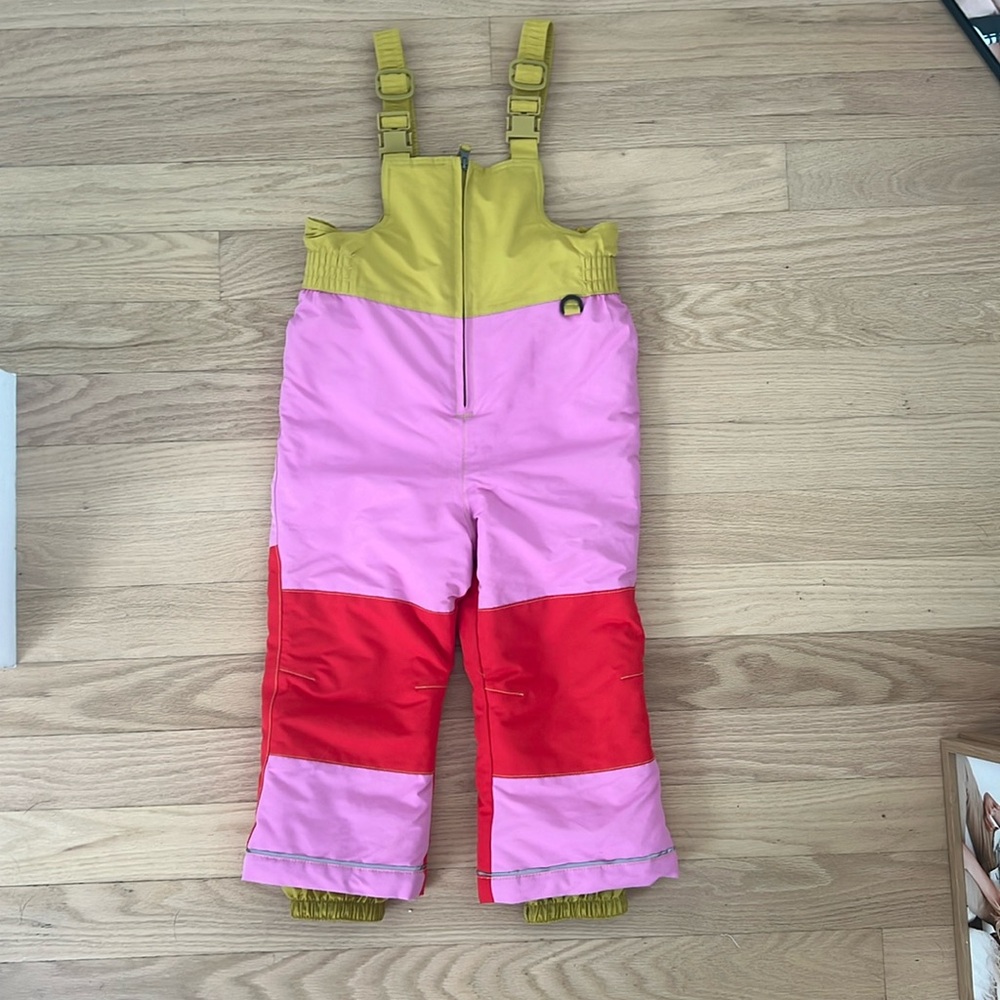 Hanna Andersson ski jacket and matching big pants girls size 4